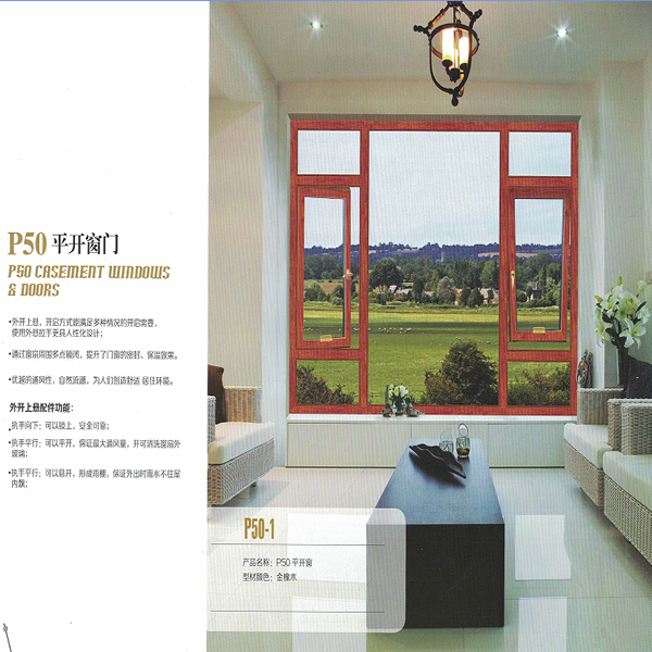 P50平開(kāi)窗門(mén)
