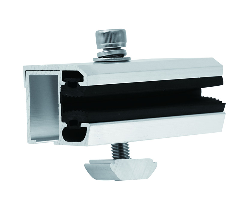 Thin film end clamp ，Double glass solar module clamp 